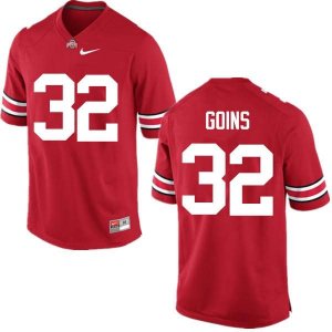 NCAA Ohio State Buckeyes Men's #32 Elijaah Goins Red Nike Football College Jersey EGE8245YU